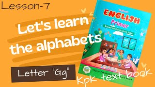 Lets Learn Letter G  Lesson7  Phonics For Kids  Alphabets  My School [upl. by Alikahs318]