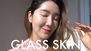 How To Get GLASS SKIN  AM PM Korean Skincare Routine for glowy perfect skin [upl. by Blatt617]