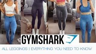 GYMSHARK LEGGINGS REVIEW  Everything you need to know [upl. by Nylhtak757]