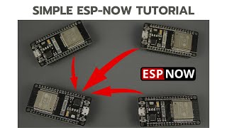 ESP NOW tutorial with Arduino IDE and ESP32 [upl. by Ahcsatan]