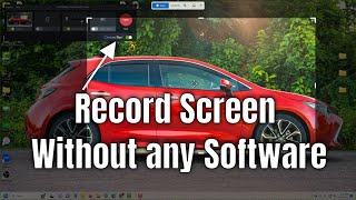 How to screen record on pc windows 11 with audio  Full Guide [upl. by Ihab423]