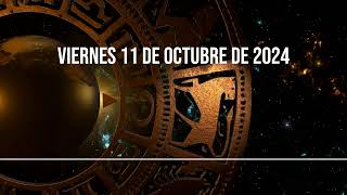 Horóscopo de hoy Viernes 11 de octubre de 2024 [upl. by Balbur]