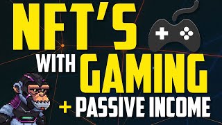 NFT With Gaming  Passive Income Galactic Apes [upl. by Rahr]