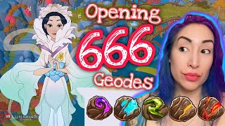 Opening 666 Geodes in Coral Island 🪸 [upl. by Chandra215]