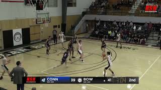 Bowdoin Mens Basketball vs Connecticut College 12723 [upl. by Ailido]