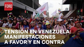 Venezuela polarizada Así la situación por la crisis de los resultados electorales  Sábados de FORO [upl. by Adnwahsal890]