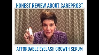 Generic Bimatoprost Careprost Eyelash Growth Review [upl. by Atiran]