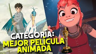 Todo sobre las PELÍCULAS ANIMADAS nominadas a los OSCARS 2024 [upl. by Fielding]