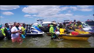 Tices Shoal Float amp Boats Party at The Jersey Shore [upl. by Ecnaled295]