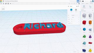 Sleutelhanger Tinkercad [upl. by Wehttam]