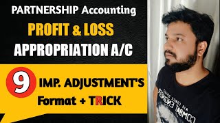 Profit and loss appropriation account l Fundamental of Partnership l CA Foundation [upl. by Nowtna]