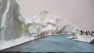 Ecosistema Polar Maqueta [upl. by Ariahay191]