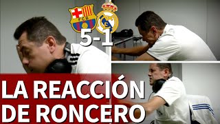 Barcelona 5 Real Madrid 1  La reacción de Roncero a los cinco goles del Barça al Madrid  Diario AS [upl. by Lleirbag]