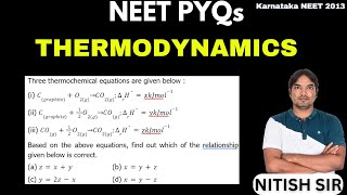 Three thermochemical equations are given below [upl. by Barr877]