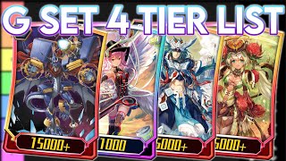 Tier List for the G Set 4 Meta Soul Strike Against the Supreme  Vanguard Zero JP [upl. by Whitelaw]