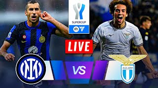 🔴LIVE Inter Milan vs Lazio  Super Cup Semifinal 202324  ⚽️LIVE Score Match Today⚽🎬 [upl. by Aratahc]