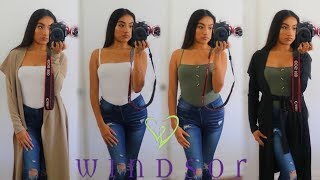 200 WINDSOR STORE FALL CLOTHING  TRY ON HAUL 2019 ♡ [upl. by Joappa]