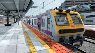 Mumbai Local Ride  RG Train  Tech Demo  Mumbai local Simulator  Indian Railway  Railhub12 [upl. by Ydnar545]