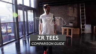 ZANEROBE  Fit Guide  Tee Comparison [upl. by Bright679]