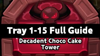 Decadent Choco Cake Tower Tray 115 Guide I Cookie Run Kingdom [upl. by Bridgette878]