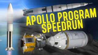 KSP Recreating the ENTIRE Apollo Program and its Rockets [upl. by Adnolat122]