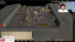 Old School RuneScape Smithing Skilling Live [upl. by Oirram]