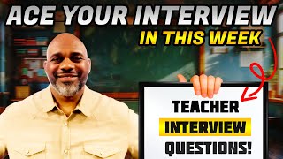 How To Ace Your Teacher Interview Tips From A Teacher Recruiter [upl. by Hollingsworth357]