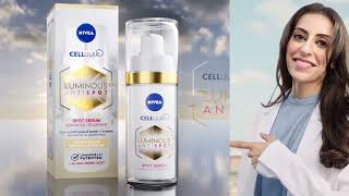 NIVEA Sérum Cellular Luminous630 Nejefektivnější řešení proti pigmentovým skvrnám [upl. by Leahcim]