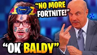 Dr Phil DESTROYS Crazy Fortnite Addicted Kid [upl. by Notseh]