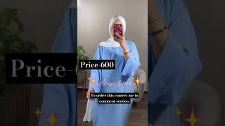 New Abaya collections price 600 only newabaya newcollection abaya [upl. by Ambrosius]