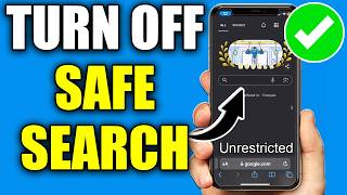 How To Turn Off Safe Search On iPhone amp iPad  Easy Guide [upl. by Nytsirc510]