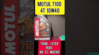 MOTUL 7100 10W40 4T [upl. by Werdn]