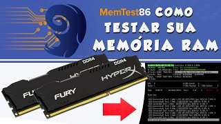 Como Testar a Memória RAM com Memtest86 SUPER FÁCIL [upl. by Iy]