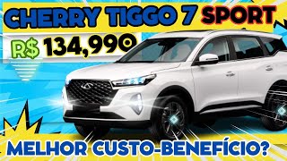 ✨Novo✨Tiggo 7 Sport 2025 SUV Médio da caoa Chery Rival de Compass Renegade Corolla Cros e Tcros [upl. by Fernas]