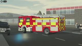 Hertfordshire Rickmansworth Pump Turnout  BFRS Roblox [upl. by Melgar]