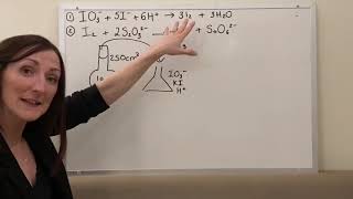 ALevel Chemistry Sodium Thiosulfate and Iodine Titrations [upl. by Otrebmal]