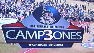 Yaquis de Obregon Tricampeones [upl. by Adnole304]