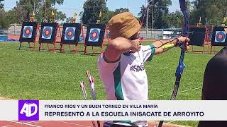 Arquería tiradores de la escuela de Arroyito se destacaron en Villa María [upl. by Volnay700]