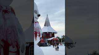 Weihnachtsmanndorf in Rovaniemi Lappland Finnland shorts weihnachten [upl. by Corrine952]