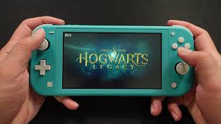 Hogwarts Legacy Gameplay On Nintendo Switch Lite [upl. by Jasmina]