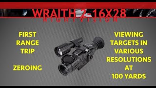 Sightmark Wraith HD 20x Digital Riflescope  First Range Trip  NEW MODEL for 2020 [upl. by Clabo656]