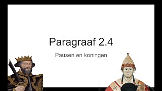 Havo 45 Paragraaf 24 quotPausen en koningenquot Tijdvak 4 KA 15 amp 17 [upl. by Ayt]