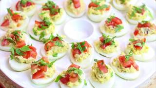 BLT Deviled Eggs Recipe [upl. by Copland]