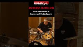 Bernhard Castiglioni Founder of DrummerworldSHORT Rehearsal Tympanic Jazzband drummerworld [upl. by Rossie]