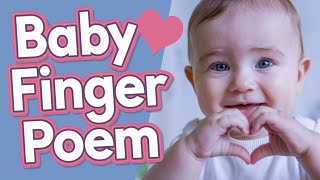 Baby finger  kids poem  kids songs  kids rhymes [upl. by Ecyle]