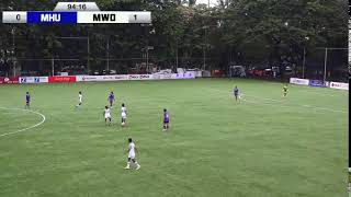 liveU 20 Youth League  Mahar United Purple Vs Myawady FC  White [upl. by Fauman559]