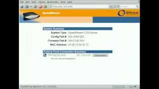 SpeedStream Authentication Bypass 2008 [upl. by Anestassia321]