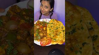 Kadai paneer with garlic naan recipe food recipe shorts youtubeshorts paneer [upl. by Yecniuq651]