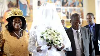 Malawi wedding Albert and Zione Wedding Officiation CeremonySt Joseph Parish Kasungu Malawi [upl. by Gamages969]