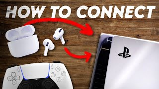 How to connect AirPods to PS5  EASY stepbystep instructions [upl. by Godderd636]